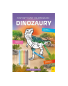 foksal Fantastyczne kolorowanki z kredkami. Dinozaury - nr 1