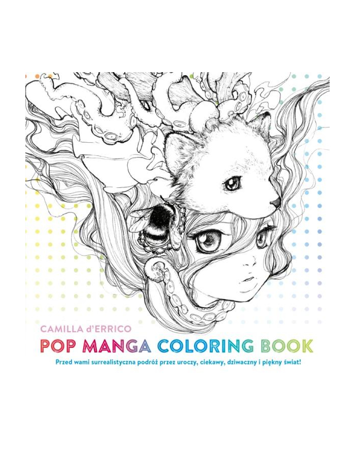 foksal Książeczka Pop manga Coloring book główny