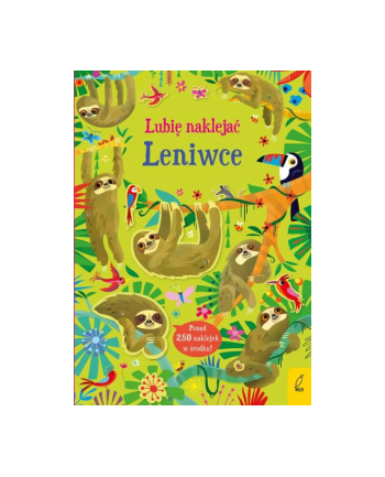 foksal Książeczka Lubię naklejać. Leniwce
