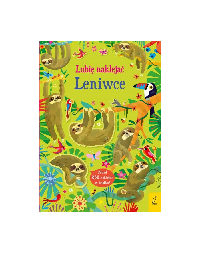foksal Książeczka Lubię naklejać. Leniwce główny