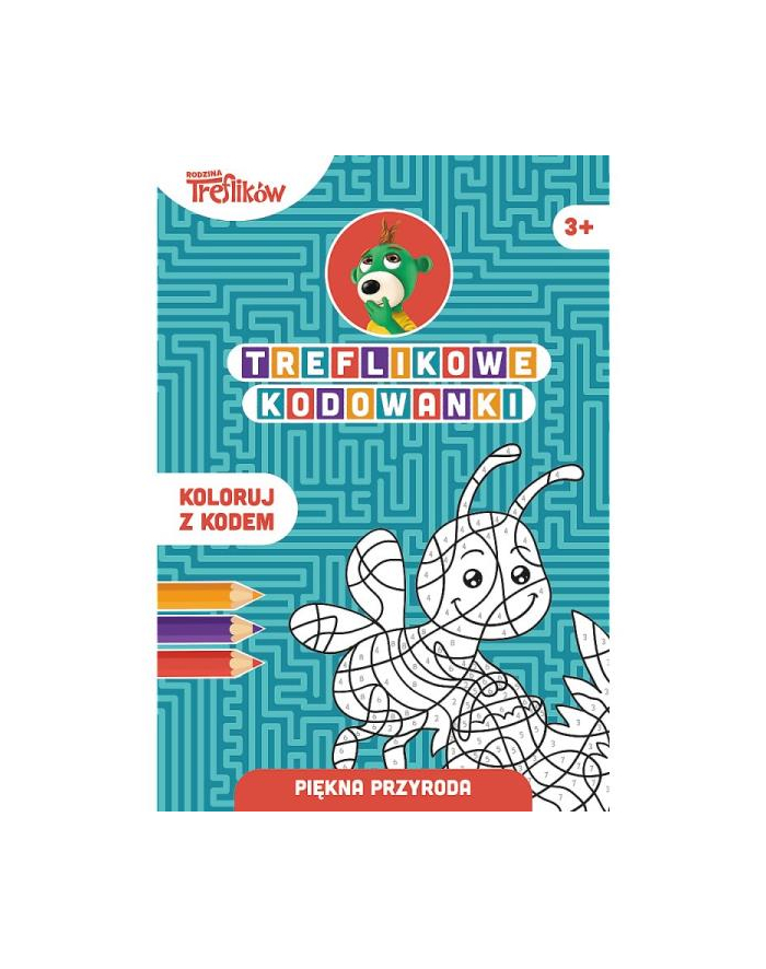 Piękna przyroda. Trefliowe kodowanki Ks68823 Trefl główny