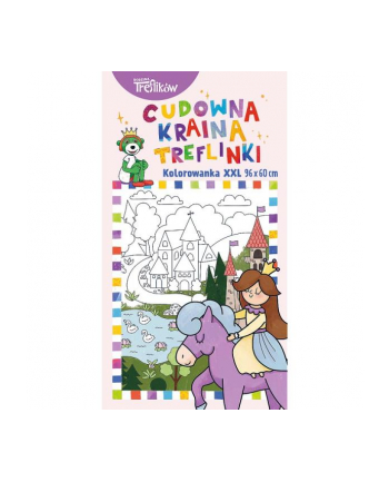 Cudowna kraina Treflinki. Kolorowanka XXL Ks68960 Trefl