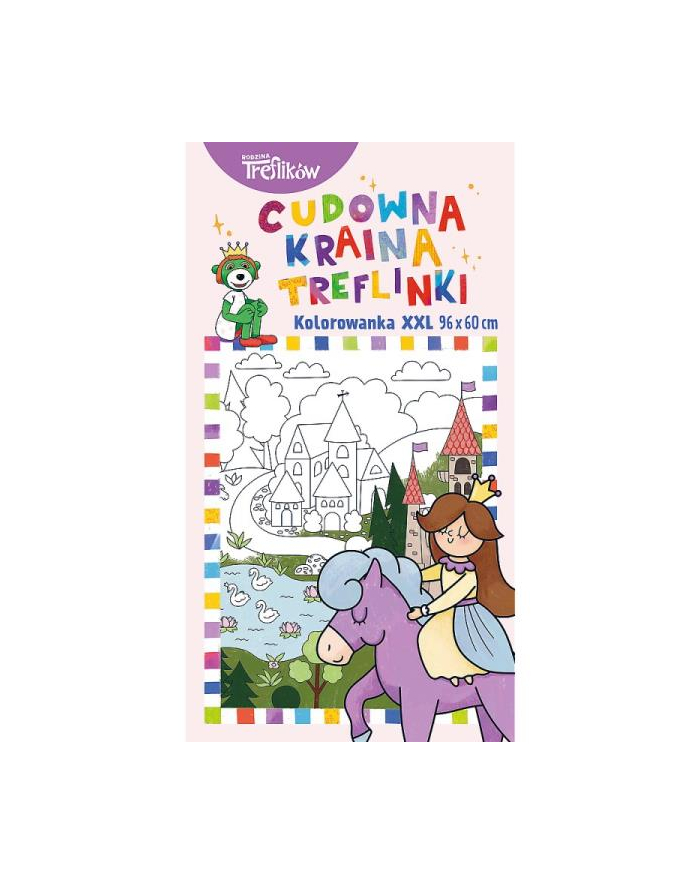 Cudowna kraina Treflinki. Kolorowanka XXL Ks68960 Trefl główny
