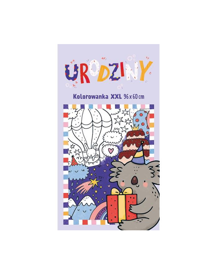 Urodziny. Kolorowanka XXL Ks97009 Trefl główny