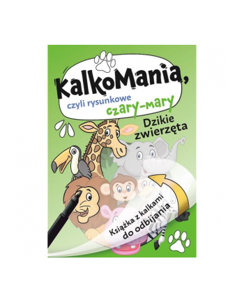 Dzikie zwierzeta. Kalkomania Ks97153 Trefl