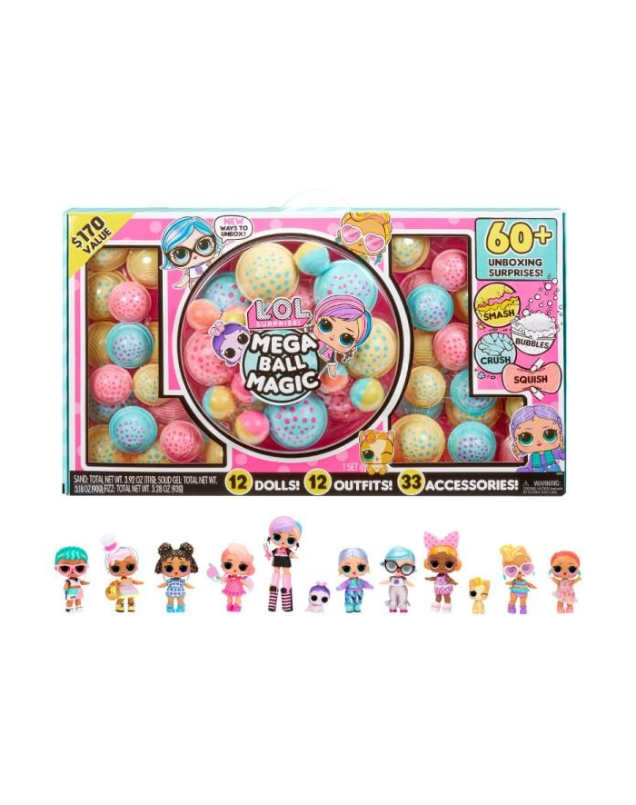 mga entertainment LOL Surprise Mega Ball Magic! 60 niespodzianek p2 119951 główny