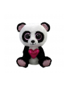 ty inc. Maskotka Beanie Boos ESME panda z sercem 16cm 36538 - nr 1