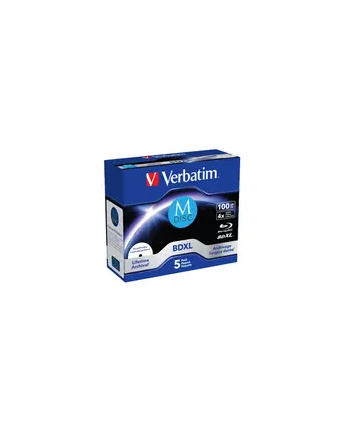 Verbatim M-DISC BD-R XL 100GB/1-4x Jewelcase (1 Disc)