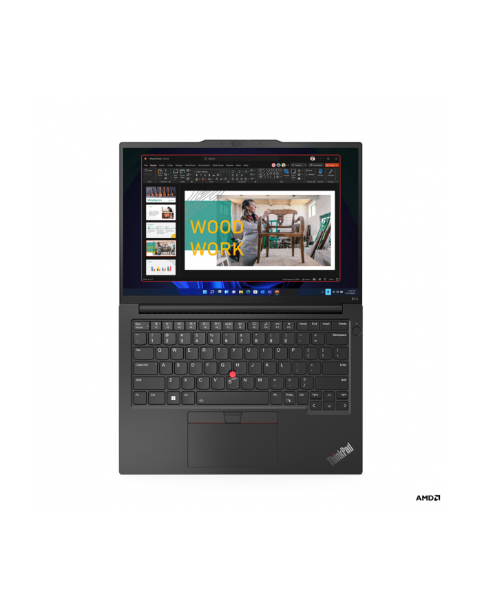 lenovo Laptop ThinkPad E14 G5 21JR0007PB W11Pro 7530U/8GB/512GB/INT/14.0/Black/1YR Premier Support + 3YRS OS główny