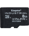 kingston Karta pamięci microSD  8GB CL10 UHS-I Industrial bez adaptera - nr 13