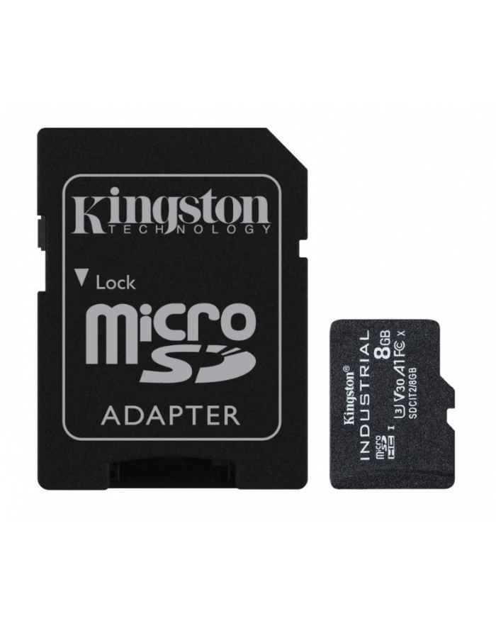 kingston Karta pamięci microSD  8GB CL10 UHS-I Industrial bez adaptera główny