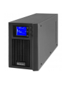 qoltec Zasilacz awaryjny UPS | On-line | Pure Sine Wave | 2kVA | 1.6kW |LCD | USB - nr 9