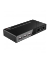 Przełącznik KVM LINDY 2-portowy HDMI 4K60, USB 2.0 & Audio Black - nr 17