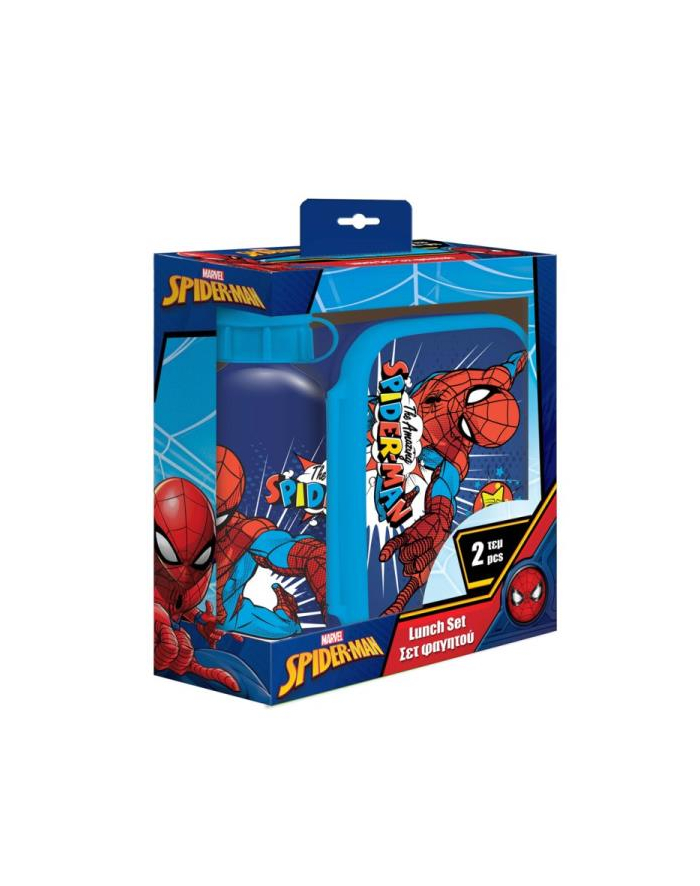 pulio Diaskakis Lunch box, butelka + pudełko Spiderman główny