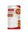 euro-trade NUK MP Smoczek do butelki silikonowy 0-6m S First Choice+ op.2 szt. 10709244 - nr 1