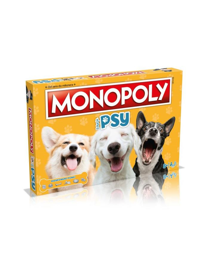 MONOPOLY Psy 03518 WINNING MOVES główny