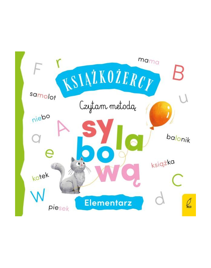 foksal Książeczka Książkożercy. Elementarz czytanie metodą sylabową główny