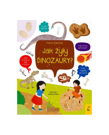 foksal Książeczka Co i jak? Jak żyły dinozaury?