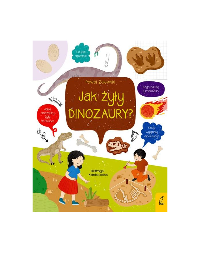 foksal Książeczka Co i jak? Jak żyły dinozaury? główny