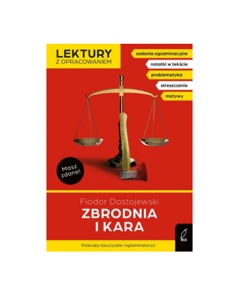foksal Książeczka Lektury opracowaniem. Zbrodnia i kara