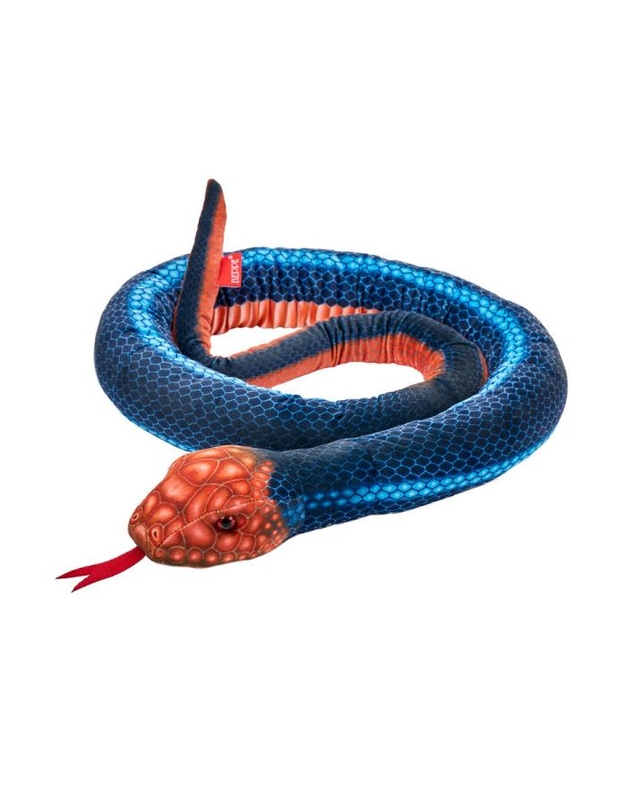 beppe Maskotka Wąż niebiesko-pomarańczowy 180cm 13985 główny