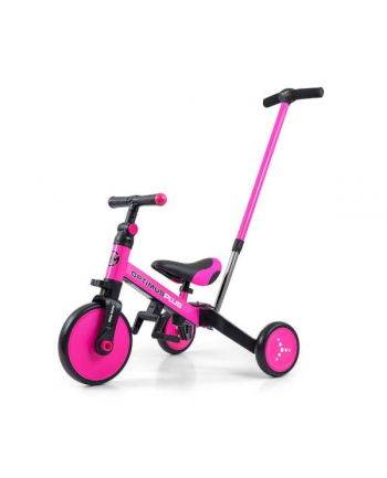 milly mally Rowerek 4w1 Optimus Plus pink/różowy 5304