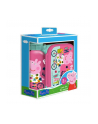 pulio Diakakis Lunch box bidon aluminiowy pudełko Świnka Peppa - nr 1