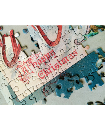 PROMO Puzzle 1000el Vitage Christmas Cards 59223 TACTIC