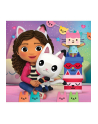 Clementoni Puzzle 3x48el Koci Domek Gabi. Gabby's Dollhouse 25295 - nr 3