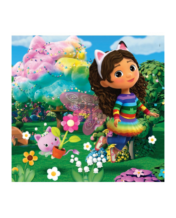 Clementoni Puzzle 3x48el Koci Domek Gabi. Gabby's Dollhouse 25295