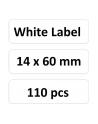 niimbot Etykiety termiczne 14x60 mm, 110 szt Białe - nr 4
