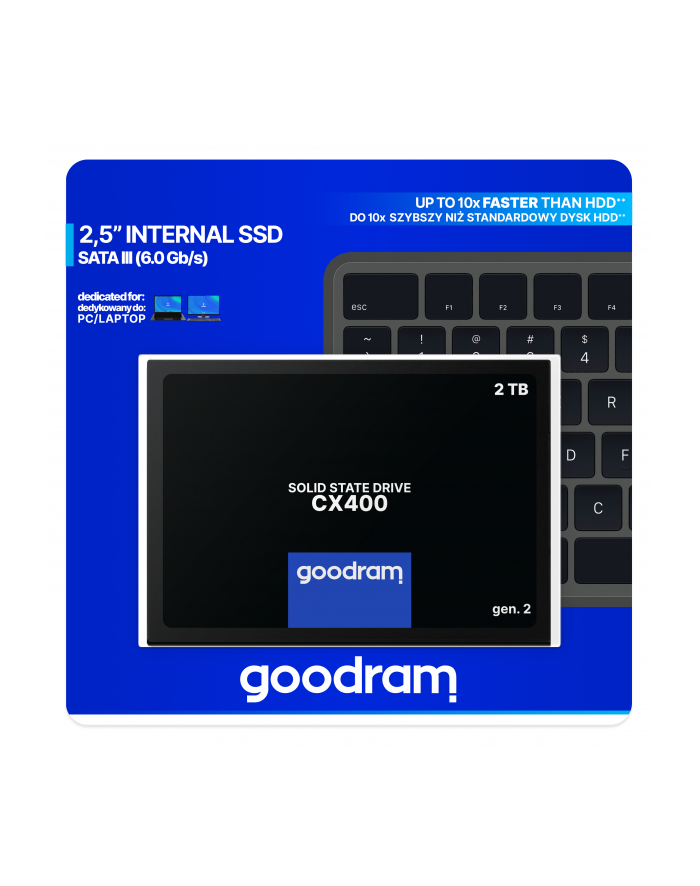 goodram Dysk SSD CX400-G2 2TB  SATA3 2,5 7mm główny