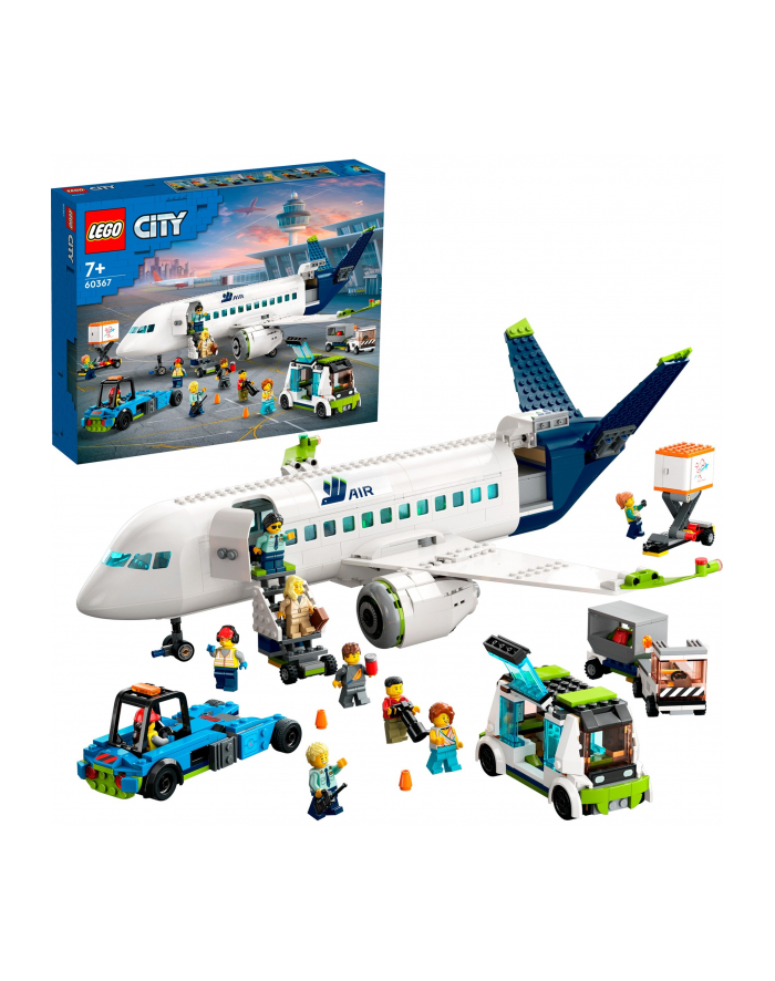 LEGO 60367 CITY Samolot pasażerski p3 główny