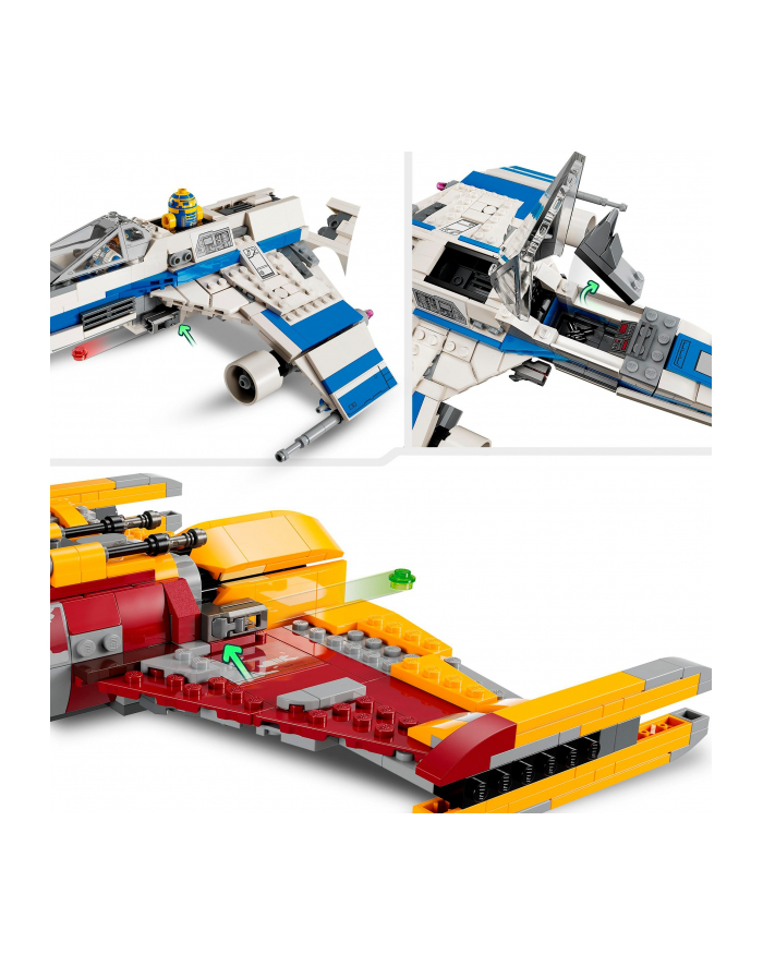 LEGO 75364 STAR WARS E-Wing Nowej Republiki kontra Myśliwiec Shin Hati p4 główny