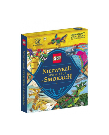 ameet Książeczka LEGO MASTER BRAND. Niezwykłe opowieści o smokach BLW-6601