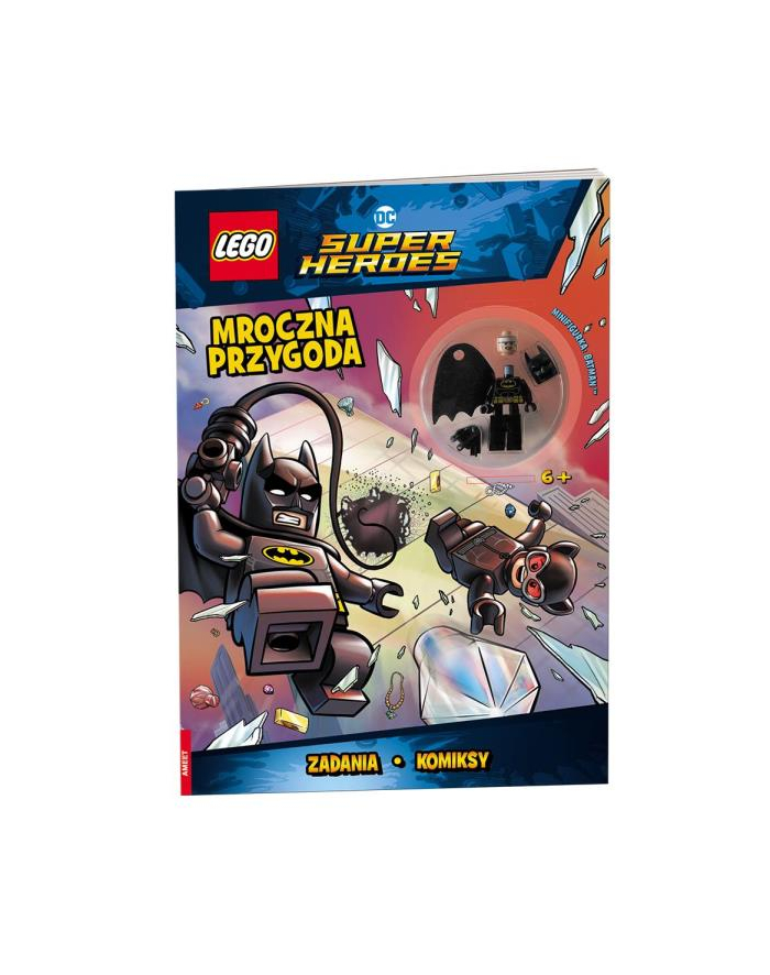 ameet Książeczka LEGO DC COMICS SUPER HEROES. MROCZNA PRZYGODA LNC-6459 główny