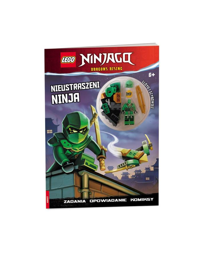 ameet Książeczka LEGO NINJAGO. NI(wersja europejska)STRASZENI NINJA LNC-6728 główny