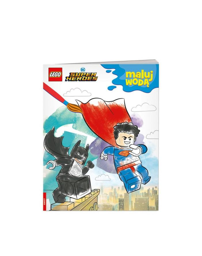 ameet Książeczka LEGO DC COMICS SUPER HEROES. Maluj wodą. MW-6450 główny