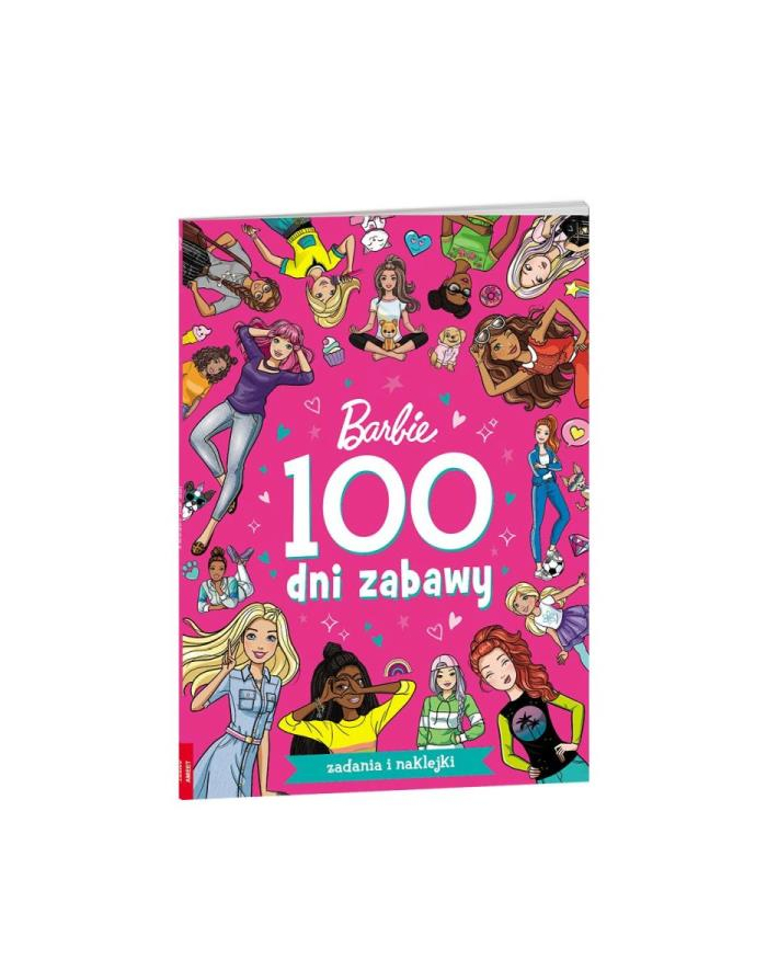 ameet Książeczka Barbie. Mattel 100 dni zabawy STO-1101 główny