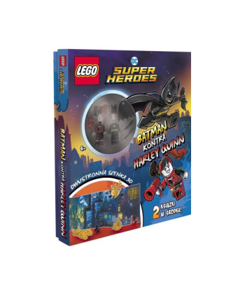 ameet Książeczka LEGO DC COMICS SUPER HEROES.  BATMAN KONTRA HARLEY QUINN Z ALB-6450