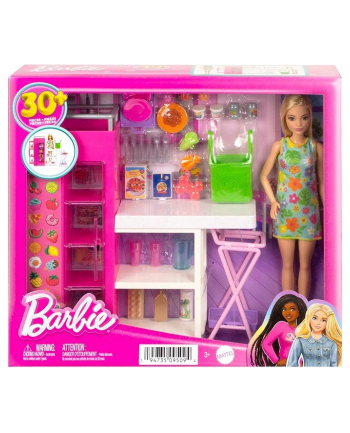 Barbie Spiżarnia Zestaw + lalka HJV38 p3 MATTEL