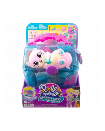 Polly Pocket Wyspa skarbów zestaw Kuferek HKV47 MATTEL p1