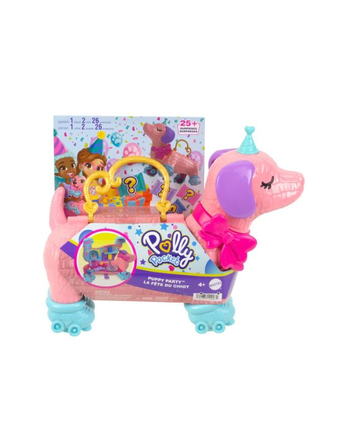 Polly Pocket Imprezka Pieska zestaw HKV52 MATTEL p2 główny
