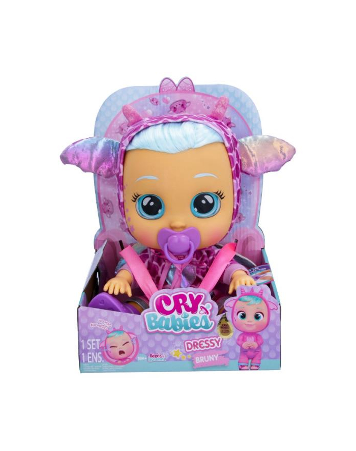 tm toys CRY BABIES DRESSY FANTASY BRUNY 0904095 główny