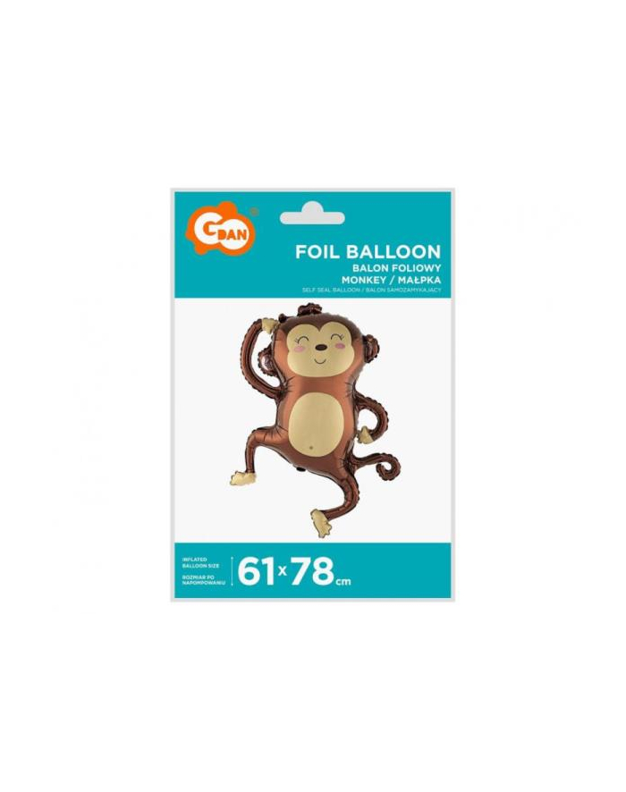 godan Balon foliowy Małpka 61x78cm główny