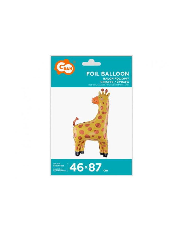 godan Balon foliowy Żyrafa 46x87cm główny