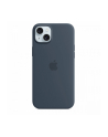 apple Etui silikonowe z MagSafe do iPhonea 15 Plus - sztormowy błękit - nr 1