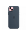 apple Etui silikonowe z MagSafe do iPhonea 15 Plus - sztormowy błękit - nr 2