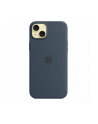 apple Etui silikonowe z MagSafe do iPhonea 15 Plus - sztormowy błękit - nr 3