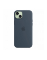 apple Etui silikonowe z MagSafe do iPhonea 15 Plus - sztormowy błękit - nr 4